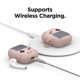 thumbnail image 4 of Funda elago AW5 para AirPods 1 y 2 color Rosa Arena con llavero, 4 of 7