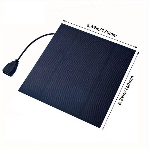Stay Connected Anywhere with Our Solar Panel Portable Charger Kit - Fast Charging for Your Phone and Power Bank on the Go!