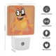 thumbnail image 2 of ¡Fetch! con Ruff Ruffman Luz nocturna LED con sensor de anochecer a amanecer para dormitorio, baño, pasillo, escaleras - Lámpara LED nocturna de enchufe, 0.5W - 1 pieza, 2 of 6