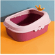 thumbnail image 3 of Arenero Para Gato Ballenita Con Pala Y Juguete De Color Rosa, 3 of 3