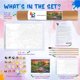 thumbnail image 3 of Kit de Pintura por Números Ledgebay 41 × 51 cm Lienzo sin Marco, 3 of 9