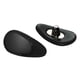 thumbnail image 2 of 1 par de almohadillas para nariz con gafas Gafas de sol con gafas Gafas Jade Nosepad Negro, 2 of 5