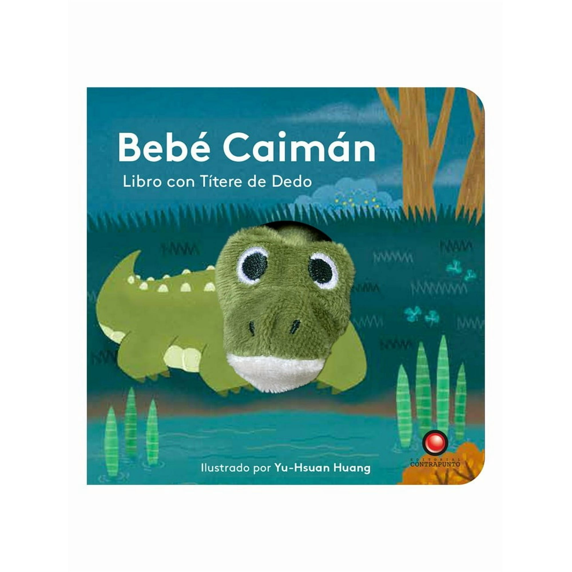 Contrapunto - Bebé Caimán. Libro Con Títere De Dedo