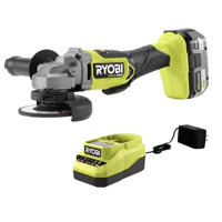 Amoladora Angular Ryobi Oneand Hp, 18 V, Sin Escobillas, 4 1/2 Pulgadas Con Batería