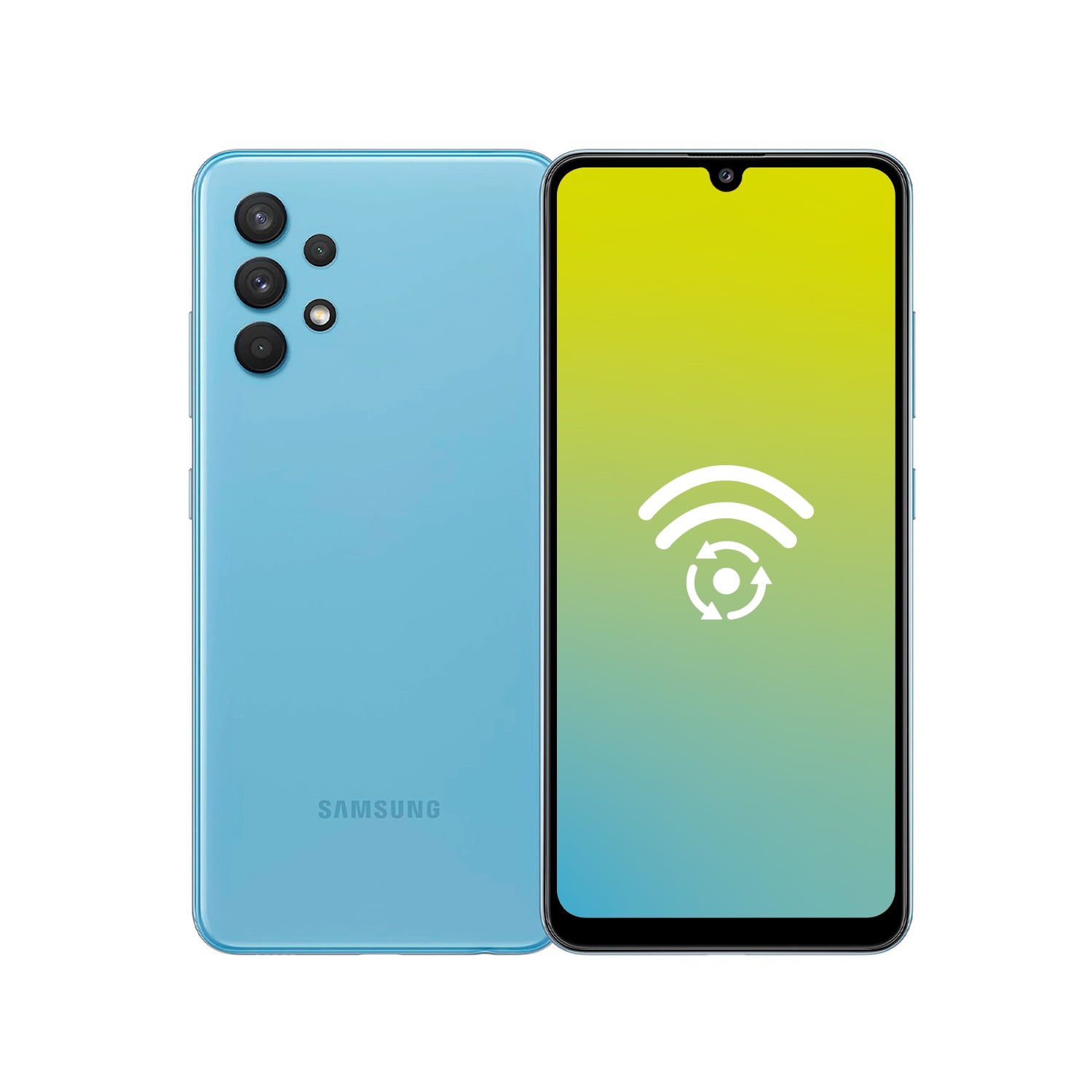 Celular Samsung A32 128 Gb Celeste- Reacondicionado