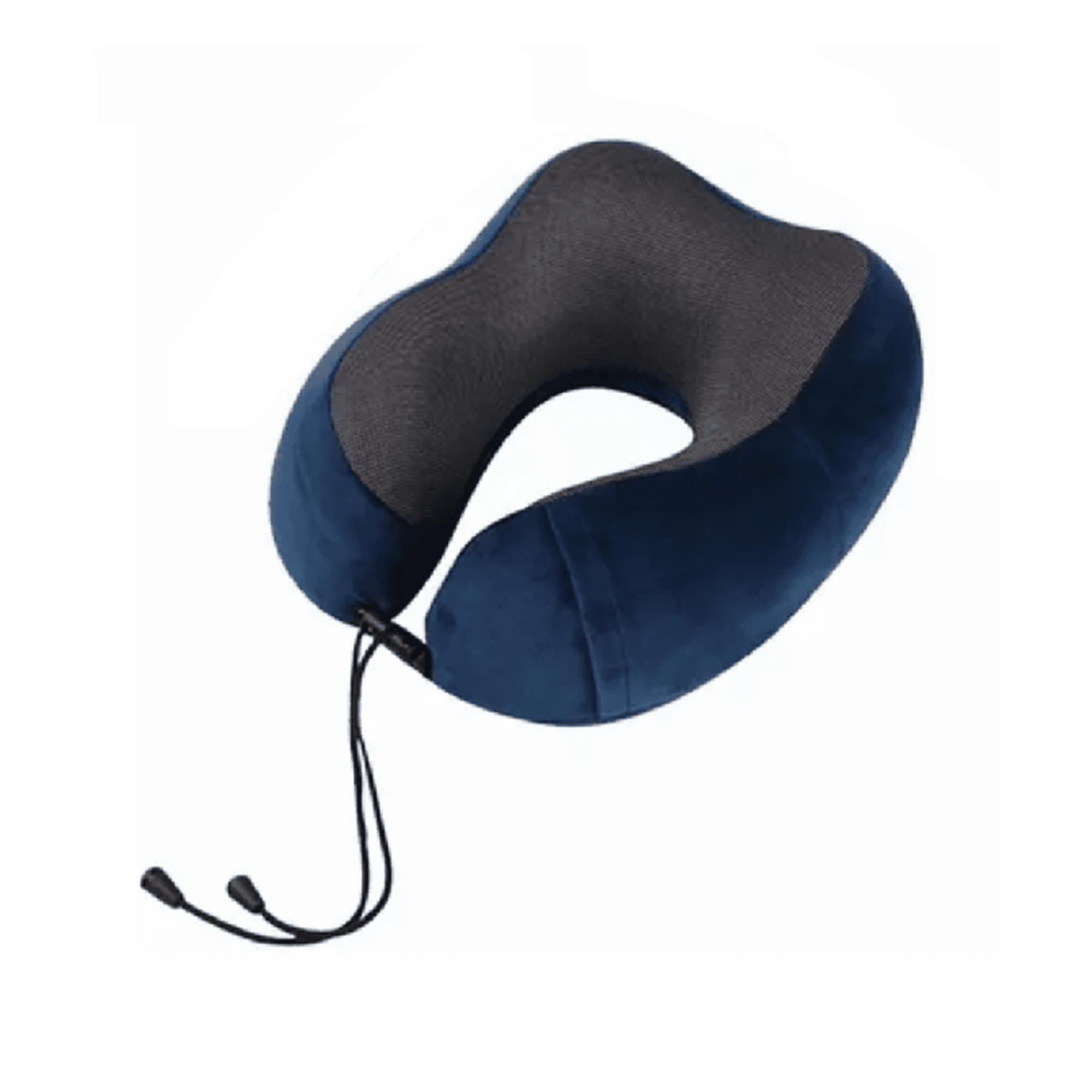 Genérico - Almohada Viscoelástica Para Viaje De Cuello Con Antifaz Regalo Gris