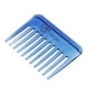 thumbnail image 3 of Peine de pelo rizado desenredante de dientes anchos Peine de aceite para peinar la cabeza para hombre Azul, 3 of 3