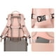 thumbnail image 2 of Mochila Femenina Impermeable De Gran Capacidad Con Puerto Usb, 2 of 8