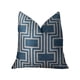 thumbnail image 1 of Cojín decorativo Plutus Brands Plutus Midnight Conduit Azul/Blanco, 1 of 2