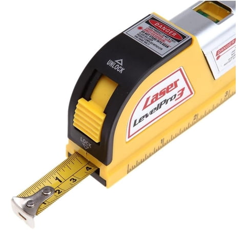 Genérico - Nivelador Láser Con Huincha De Medir