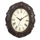 thumbnail image 2 of 14 '' Reloj De Pared Decorativo Reloj De Pared Silencioso Y Movimiento De Cuarzo De Tictón Negro Cobre Negro, 2 of 5