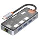 thumbnail image 1 of Concentrador USB DroiX NT8 4K HDMI, 100W PD, RJ45, USB 3.0, 1 of 9