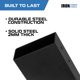 thumbnail image 3 of Soportes para Pérgola Iron Forge Tools - Pack de 8, Negro, 3 of 7