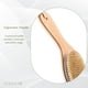thumbnail image 4 of Body Brush Touch Me, mango de madera con cerdas de jabalí 100% naturales, 4 of 7
