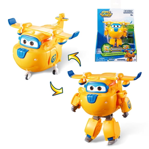 Transformer Toy AlphaToys Super Wings Donnie Airplane 3+ Y