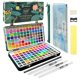 thumbnail image 1 of Set de pintura acuarela Artecho de 168 colores con kit de pinceles, 1 of 7