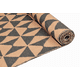 thumbnail image 2 of Alfombra sintetica Deco PET New Collection Gris/Naranjo Diseño Moderno Lavable Indoor/Outdoor1,2x1,8 mts, 2 of 3