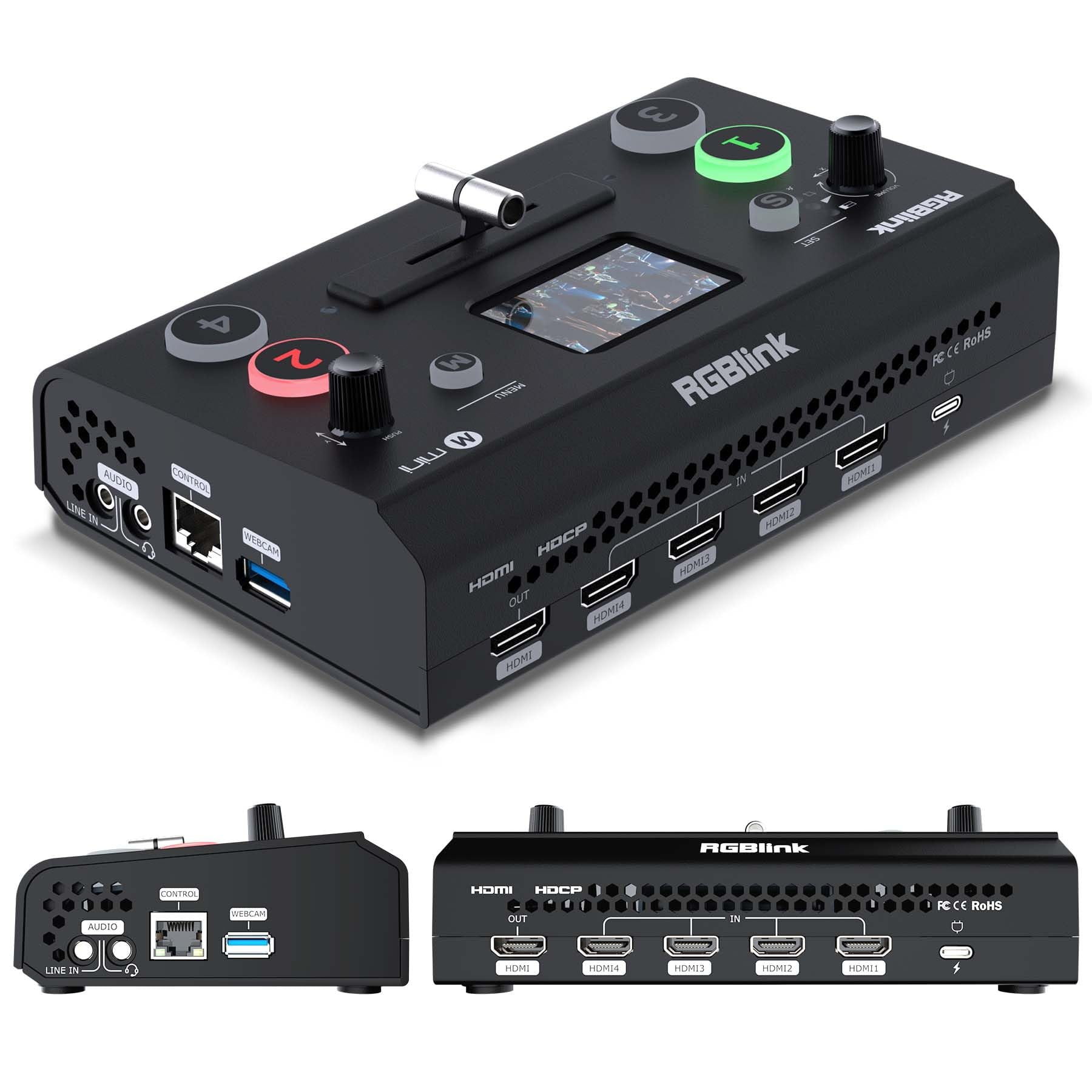 Tarjeta De Captura Rgblink Mini 4 Hdmi A Usb 1080p