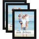 thumbnail image 1 of Marco de fotos Icona Bay, negro, 8 x 10 unidades, 3 unidades, madera compuesta, 1 of 6