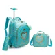 thumbnail image 1 of Children School Rolling Backpack Bag Wheeled Backpack for Boys School Trolley Bag Wheels Kids Travel Luggage Trolley Bag Set, 1 of 3