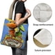thumbnail image 3 of Dinosaur Train Bolso de tela con estampado de lienzo para mujer, bolsa de compras reutilizable y estética, con cremallera interior, regalo para mujer, 35 × 40 cm., 3 of 6