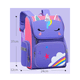 thumbnail image 2 of Mochila Escolar Unicornio Infantil Niñas 3d Arcoiris Violeta, 2 of 3