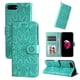 thumbnail image 5 of Funda tipo cartera FOXDOCK para iPhone SE 2020 , diseño girasol en relieve, cuero PU, cierre magnético, soporte y tarjetero, 5 of 5