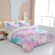 thumbnail image 5 of Purple Unicorn Full Bedding Set for Kids Boys Girls Glitter Galaxy Unicorn Duvet Cover 3 Piece Space Unicorn Comforter Cover, 5 of 5