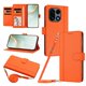 thumbnail image 1 of Funda Billetera de Cuero Sintético para OnePlus 15, Naranja, 1 of 6