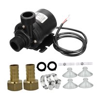 Magideal - Bomba De Agua Sin Escobillas De 12 V , 800 L/H, Para Estanques Domésticos, Acuarios Versátiles, Rendimiento Eficiente, Bomba Sumergible De Alta Resi Estilo A