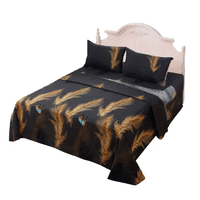 Genérico - Sabanas Algodon 200 Hilos 2 Plazas