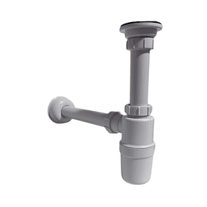 Aquakit - Sifon Lavamano Standard 1 1/4 Con Desague Repuesto Completo