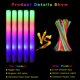 thumbnail image 5 of Barras luminosas de espuma EXCECAR, 42 unidades, luces LED, 3 modos de parpadeo, 5 of 6
