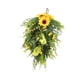 thumbnail image 5 of Decoración Floral Artificial De La Puerta Principal Del Botín Del Jacinto Del Girasol Para El Año Nuevo, 5 of 5