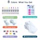 thumbnail image 2 of Kit Tie Dye WINSONS, tinte permanente para tela, 8 colores, no tóxico, 2 of 7