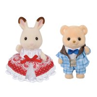 Set De Aniversario Friends De Toy Calico Critters Freya & Theo