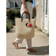 thumbnail image 2 of Bolso Rafia, 2 of 2