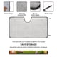 thumbnail image 2 of El Show de Pícaro Parasol para Parabrisas Delantero Protector Plegable, Visera Solar para Auto Bloquea Rayos UV Mantiene tu Vehículo Fresco140cm*76cm, 2 of 6