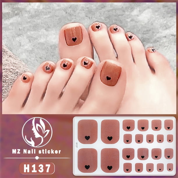 Gel New Toenail Stickers The New Whitening Toenail Stickers Crystal Manicure Toenail Stickers Health & Beauty Summer