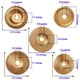 thumbnail image 2 of Juego de 5 discos para tallado de madera, discos de modelado para amoladora angular de 4" o 4-1/2" con mandril de 5/8", discos de amolado para corte, modelado y pulido de madera., 2 of 6