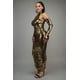 thumbnail image 5 of Vestido Fruncido Metalizado con Mangas, 5 of 5