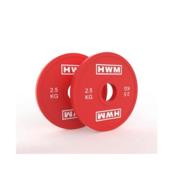 Disco olimpico fraccional 2.5kg PAR