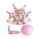 thumbnail image 2 of Conjunto De Correa Y Arnés De Chaleco De Conejo, Ropa Para Mascotas, Disfraz Para Hurón, Suministros Para Mascotas, Rosa, 2 of 5