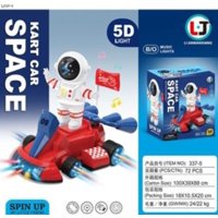 Genérico - Juguete Auto Astronauta Espacial Luz 5D Musical Niños