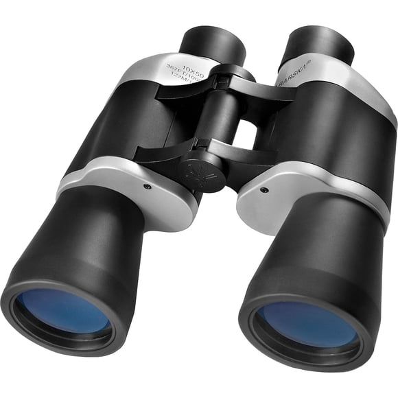 Binoculares BARSKA Focus Free 10x50 con óptica de prisma BK-7