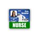 thumbnail image 3 of Porta credencial Scrubs and Stuff para enfermera – horizontal – verde, 3 of 3