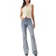 thumbnail image 2 of Chaleco de Trabajo de Tweed INSPIRE CHIC para Mujer con Cuello en V sin Mangas y Botones XL Beige, 2 of 6