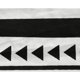 thumbnail image 3 of Mantel Print Rectangular Negro 4.5X23 Cm, 3 of 3