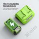 thumbnail image 4 of Cargador Greenworks 40V 8A de Doble Puerto, 4 of 8