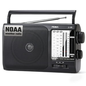 Radio Portátil Prunus Noaa Weather Am Fm Con Mejor Recepción